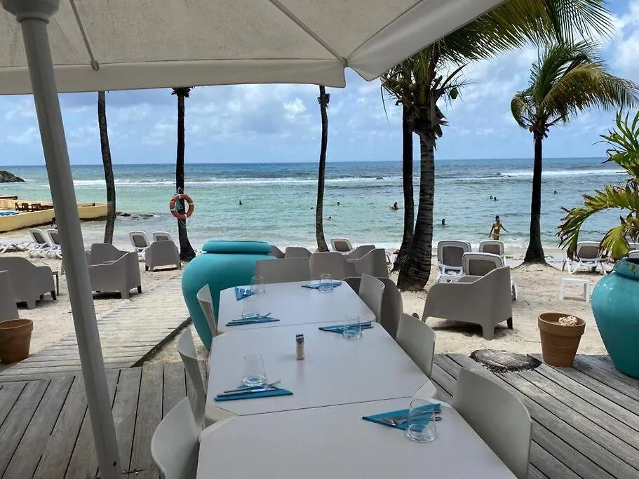 شقة Studio Kaza Loulou Au Manganao Au Pied De La Plage Et Piscine سانت فرانسوا